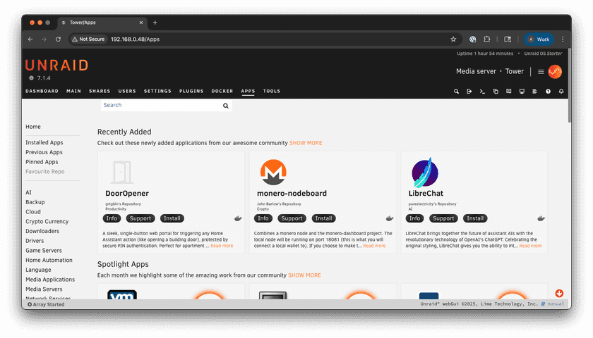 Community Apps