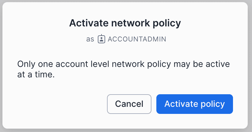 Activate Twingate Connector Network Policy