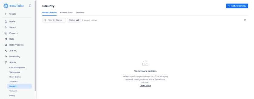 Network Policies