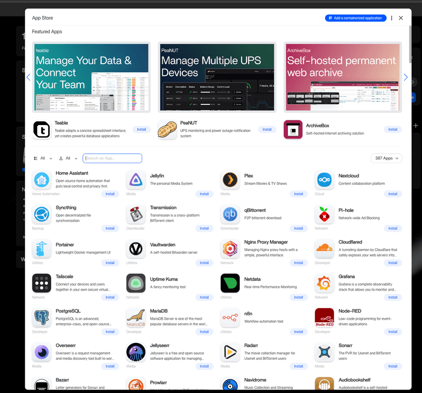 ZimaOS App Store