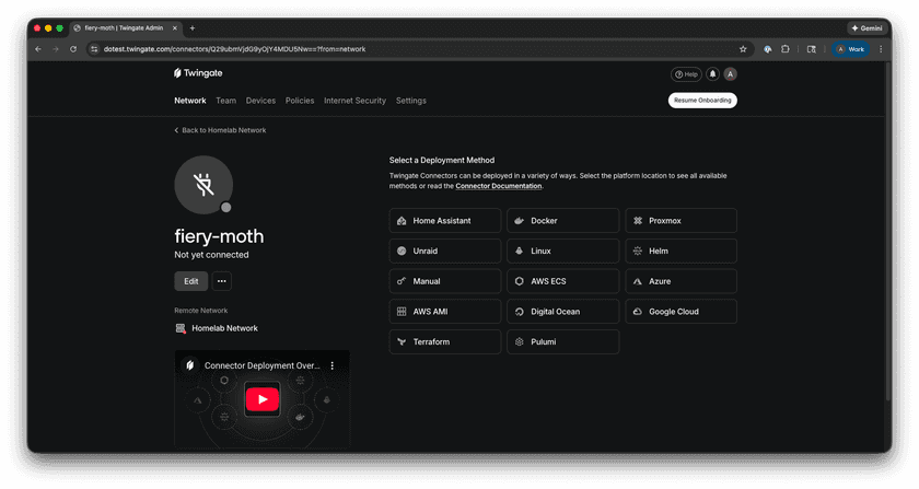 All Connector Options