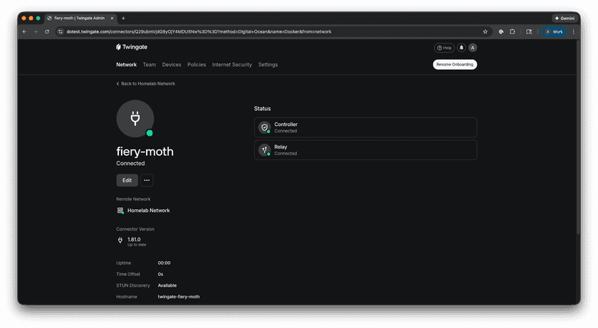 Step 2 of Connector Setup