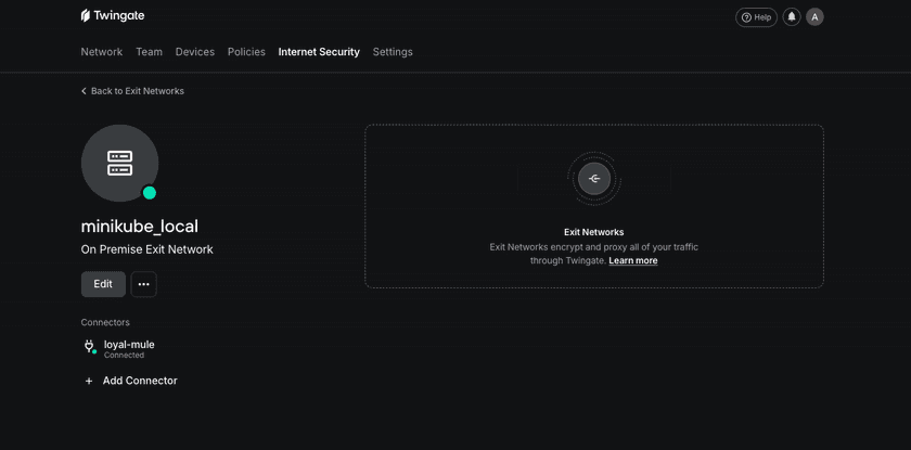 Twingate Console Verification
