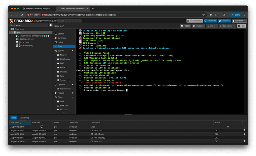 Helper Script Initialization