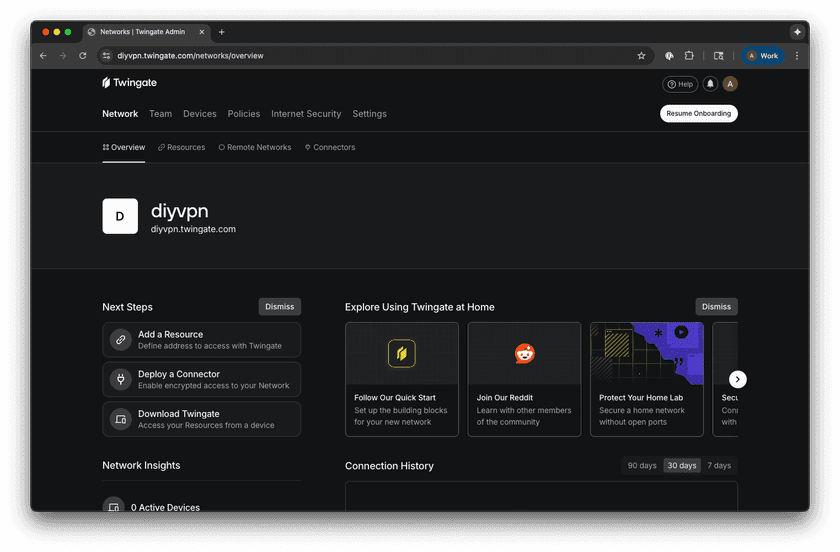 Twingate Admin Console Login