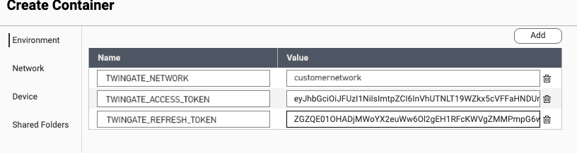 Add Variables